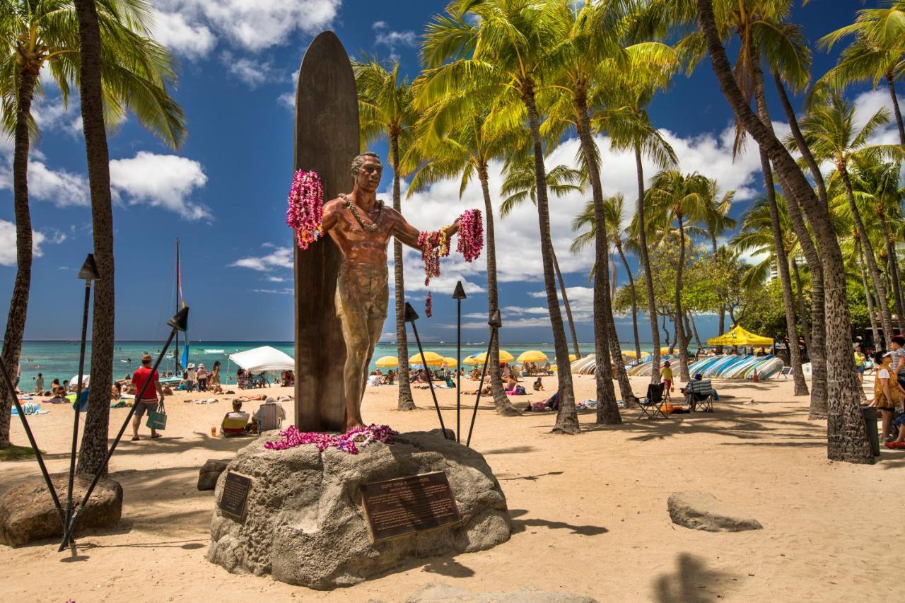 Aloha Vibes Await! Stylish Condo At Aloha Surf - Mountain And City Views Honolulu Zewnętrze zdjęcie